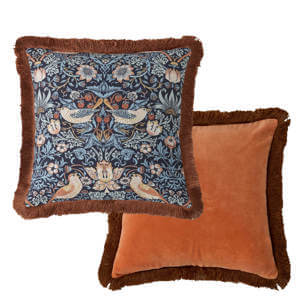 William Morris At Home Strawberry Thief Cushion